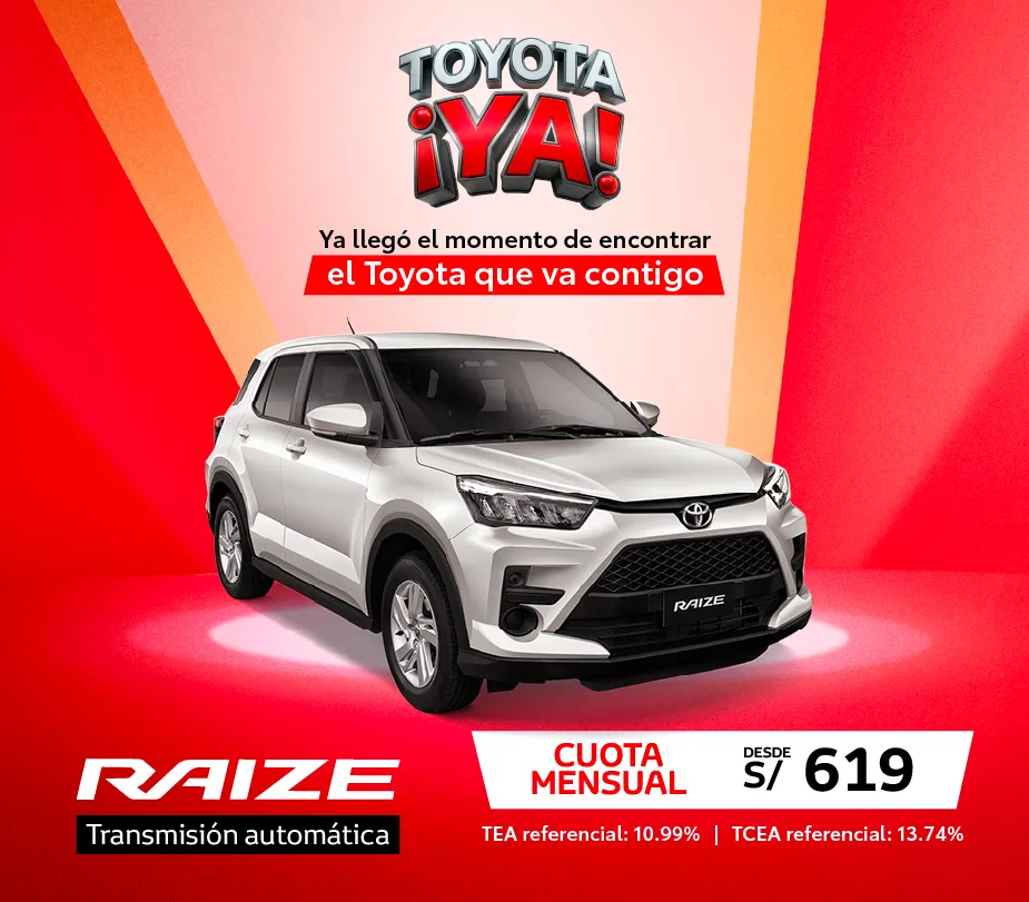 RAIZE ABRIL TRANSMISION 2026