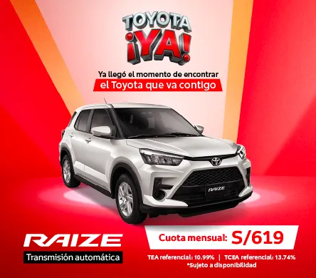 RAIZE ABRIL TRANSMISION 2026