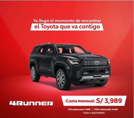 4RUNNER ABRIL 2026