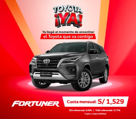 FORTUNER ABRIL 2026
