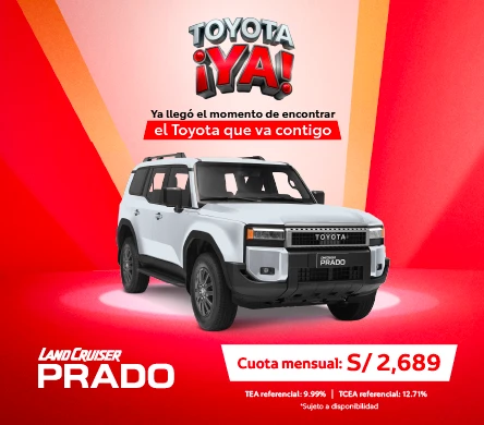LAND CRUISER PRADO ABRIL 2026