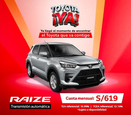 RAIZE ABRIL TRANSMISION 2026