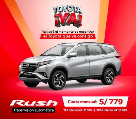 RUSH ABRIL TRANSMISION 2026