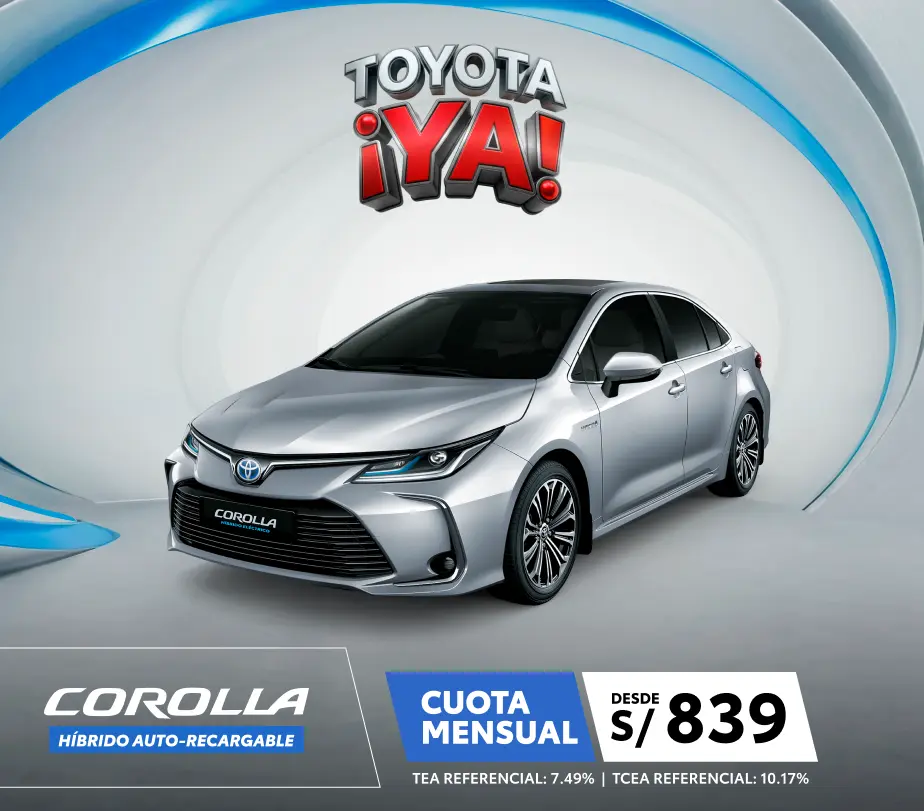 COROLLA HIBRIDO MAYO 2026