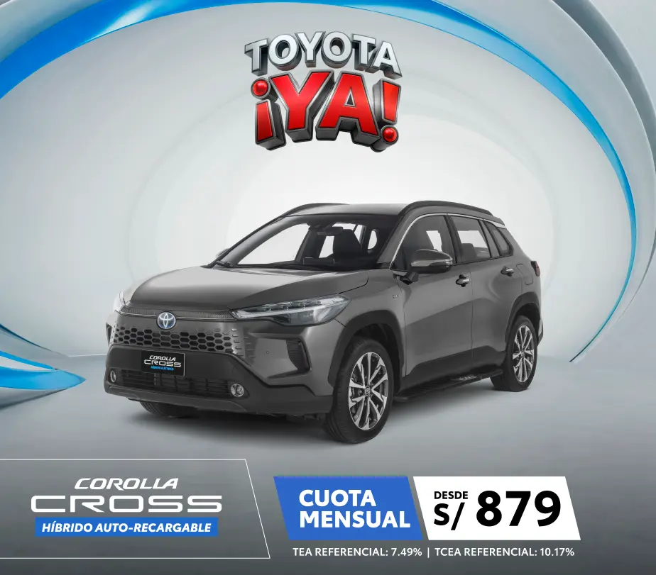 COROLLA CROSS HIBRIDO MAYO 2026