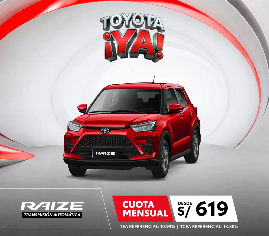 RAIZE MAYO TRANSMISION 2026