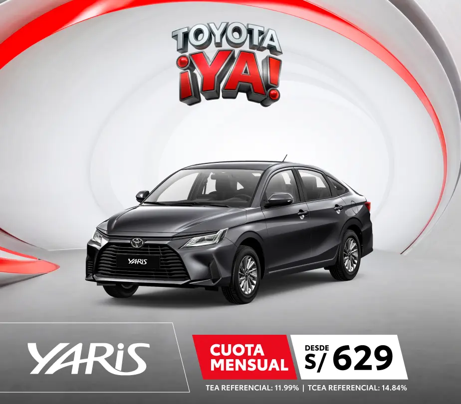 YARIS SEDÁN MAYO 2026