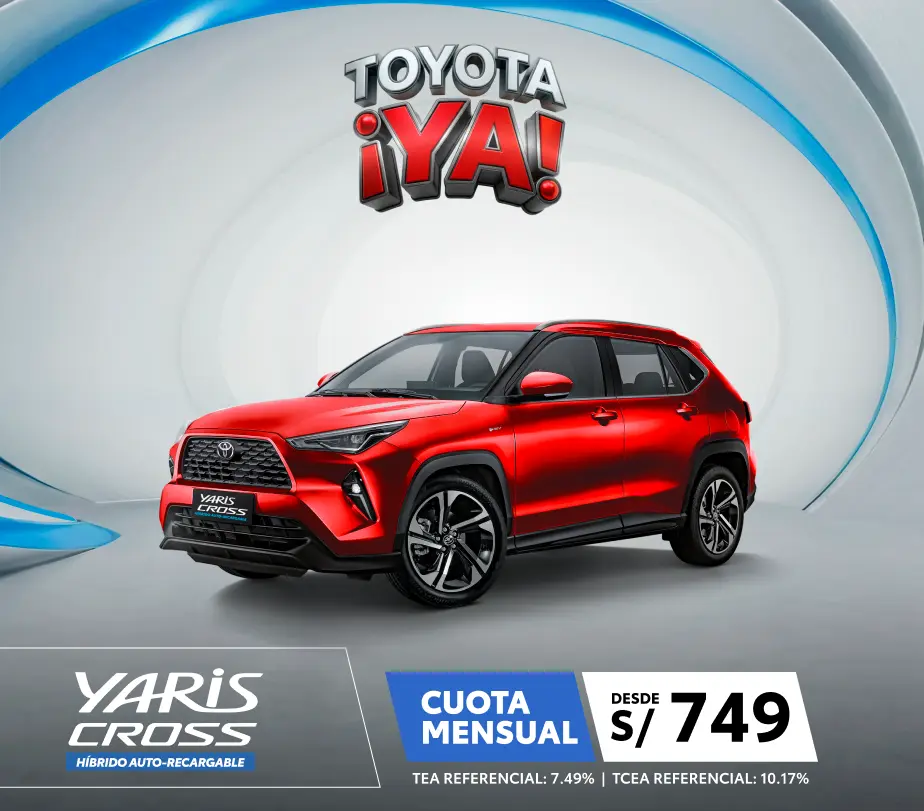 YARIS CROSS HÍBRIDO MAYO 2026
