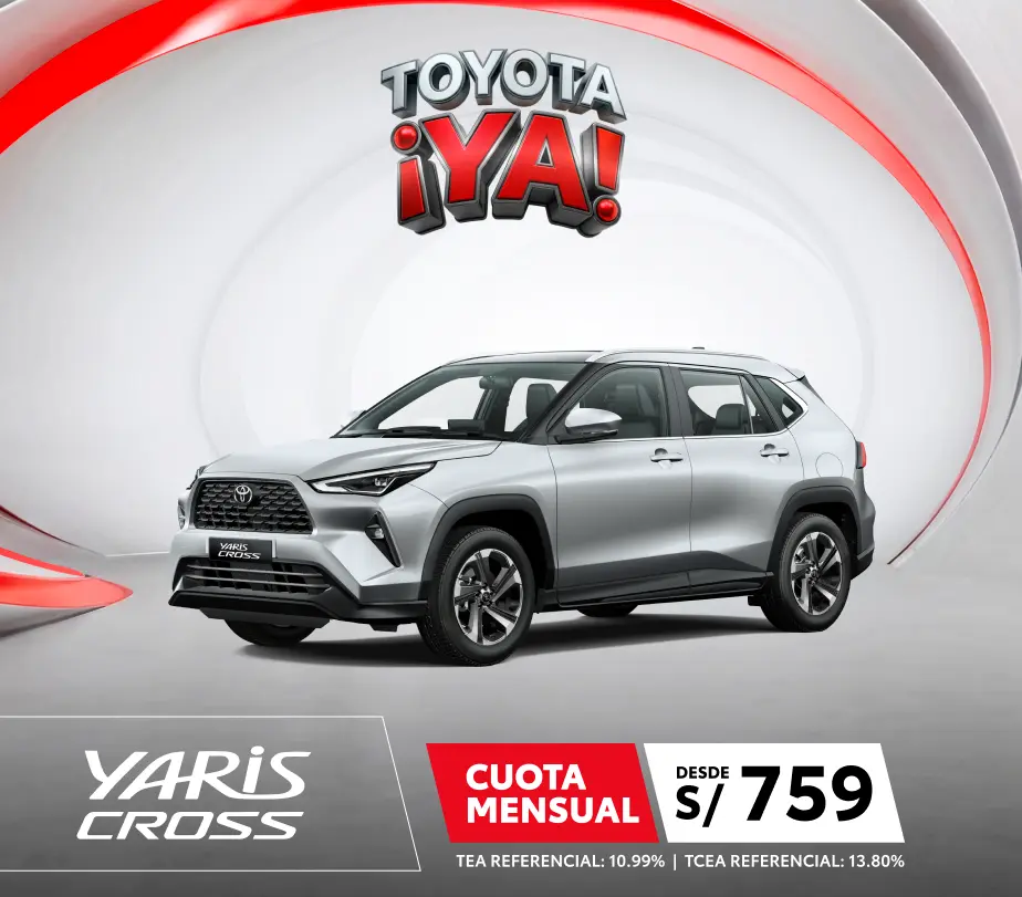 YARIS CROSS MAYO 2026