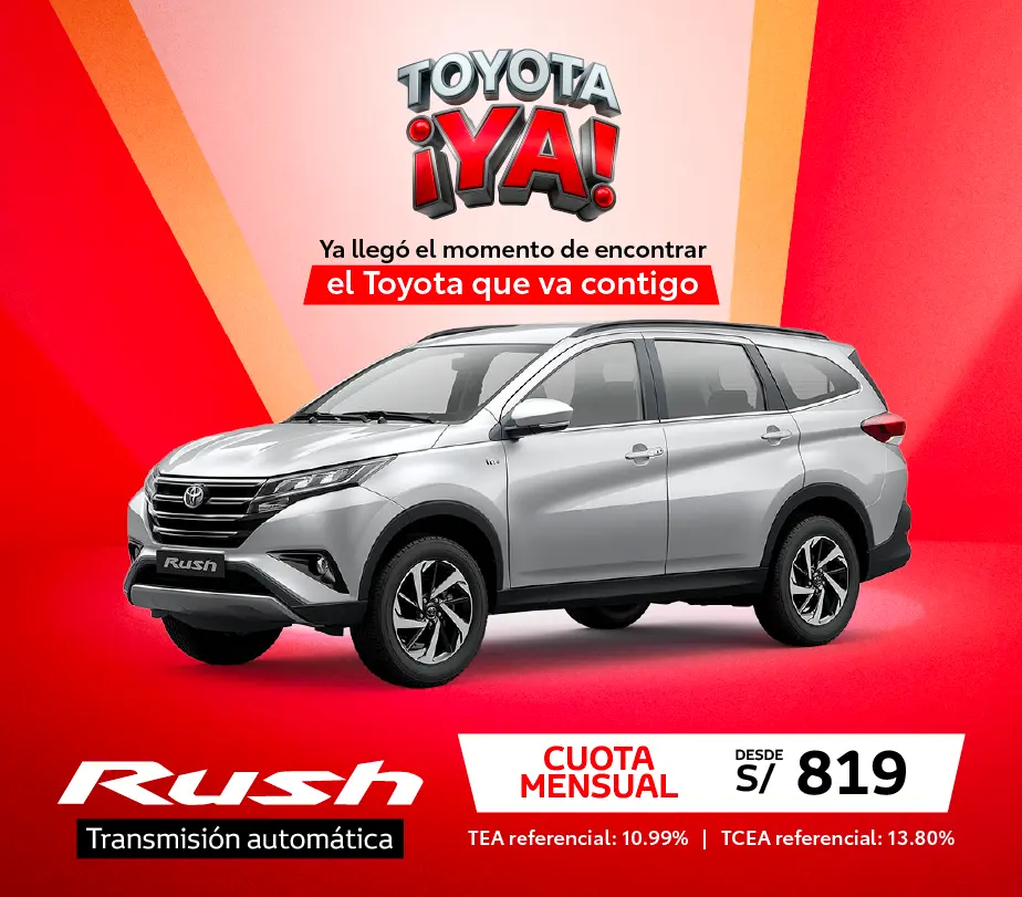 RUSH ABRIL TRANSMISION 2026