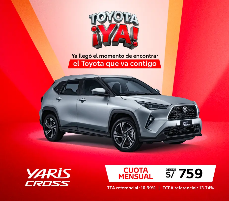 YARIS CROSS ABRIL 2026