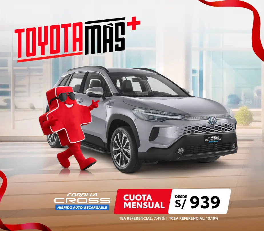 COROLLA CROSS HIBRIDO JUNIO 2026