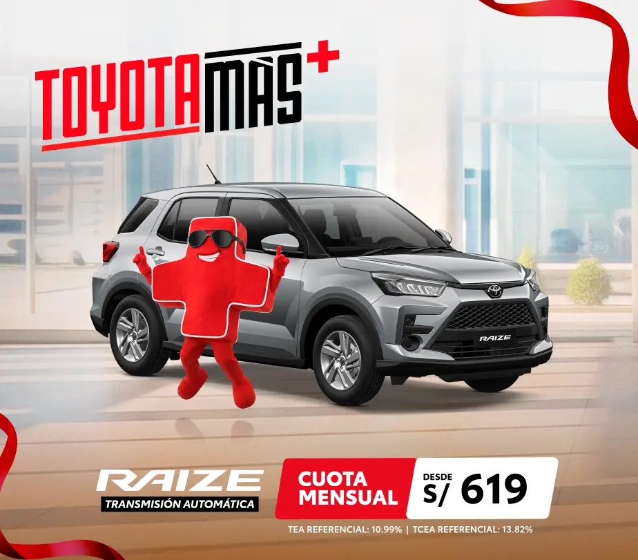 RAIZE JUNIO TRANSMISION 2026