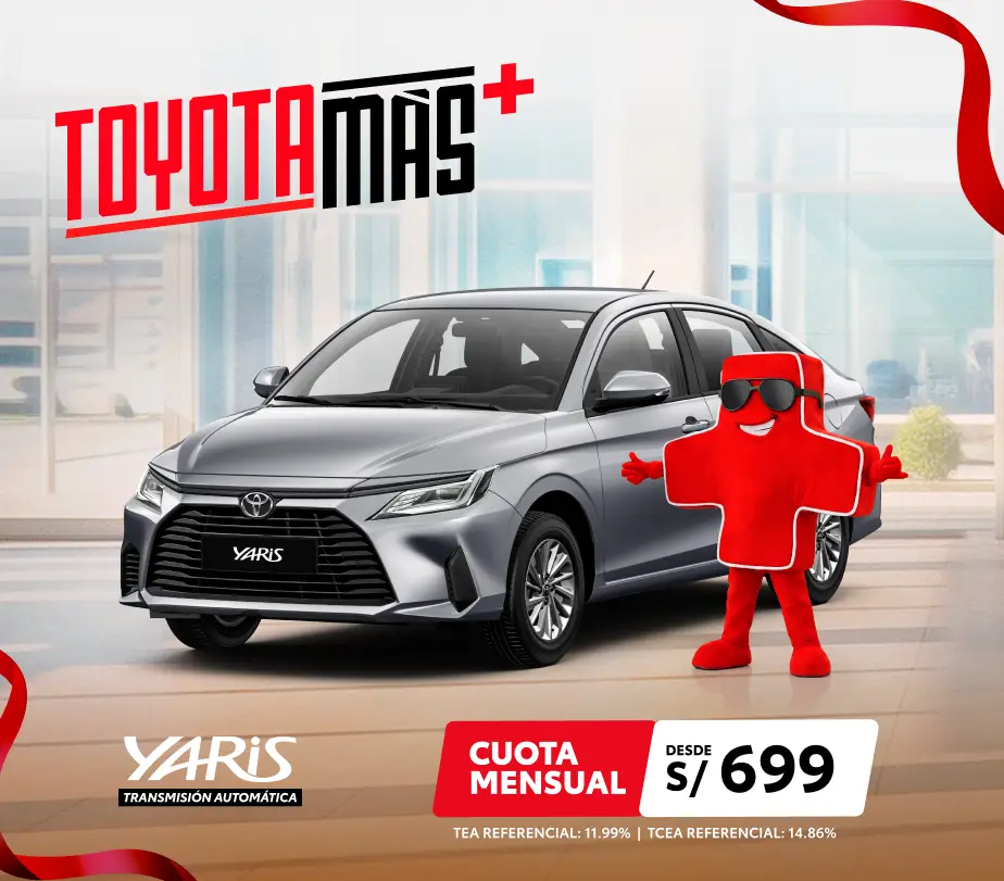 YARIS SEDÁN JUNIO TRANSMISION 2026