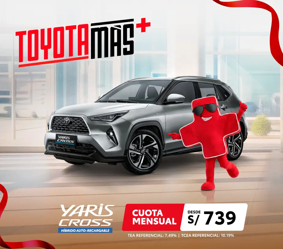 YARIS CROSS HÍBRIDO JUNIO 2026