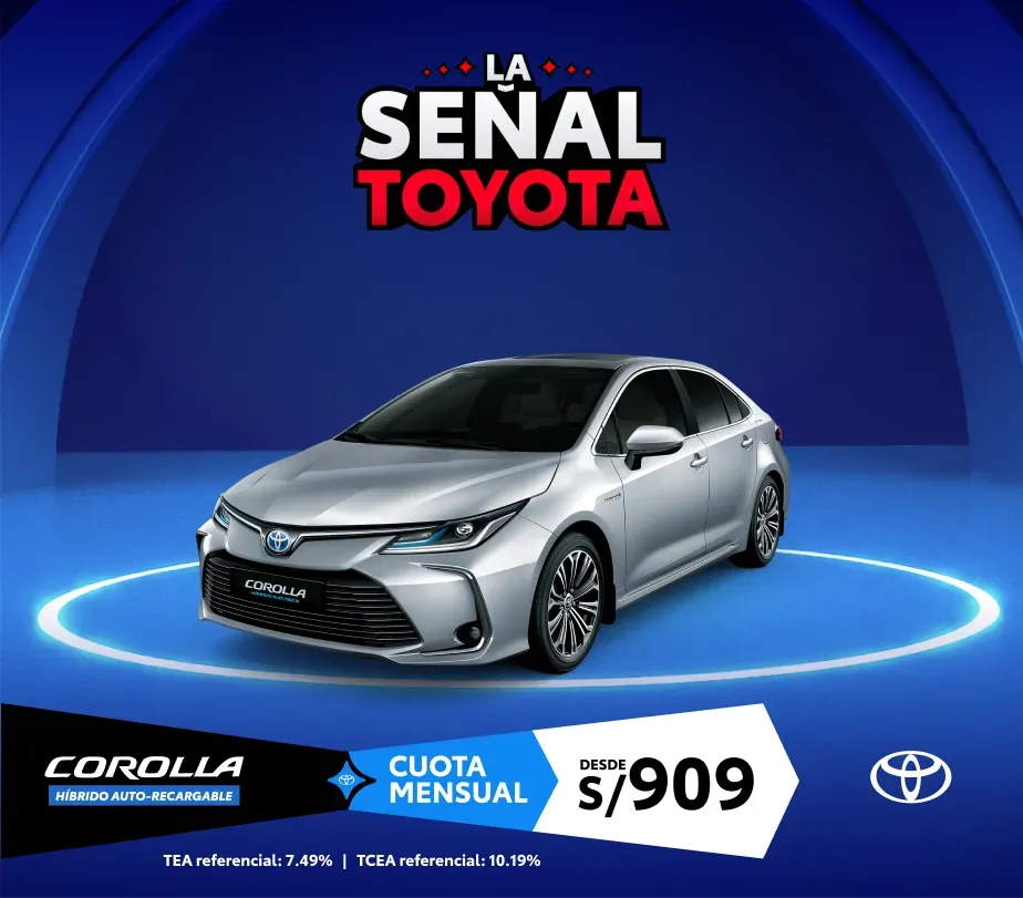 COROLLA HIBRIDO AGOSTO 2026