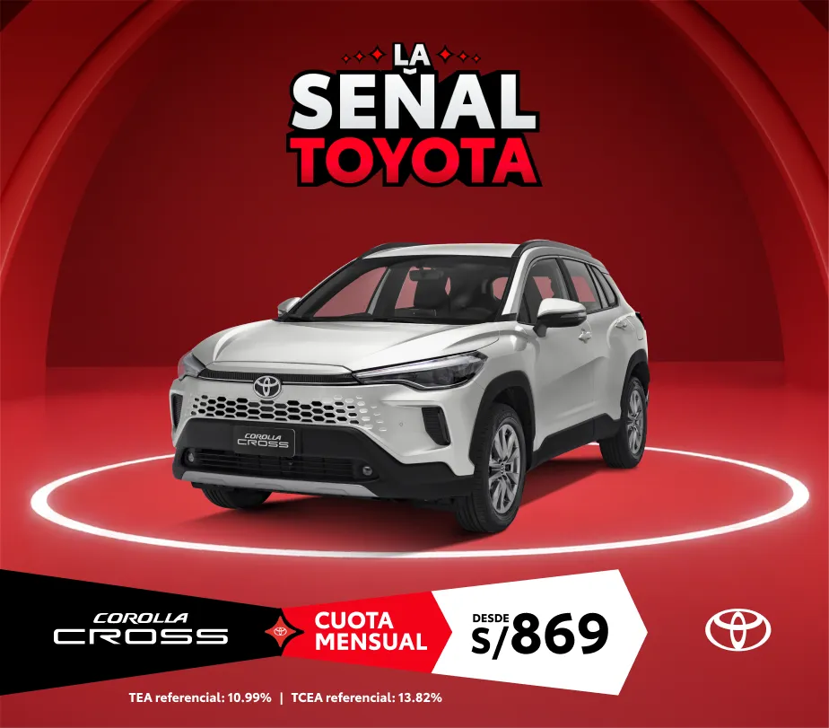 COROLLA CROSS AGOSTO 2026