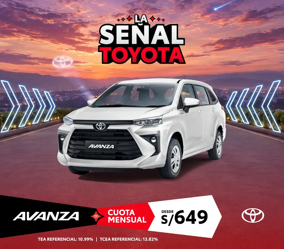AVANZA SETIEMBRE 2026