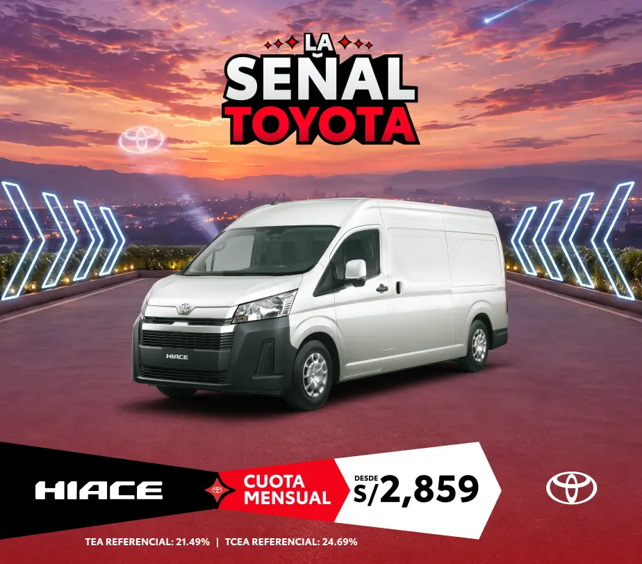 HIACE SETIEMBRE 2026