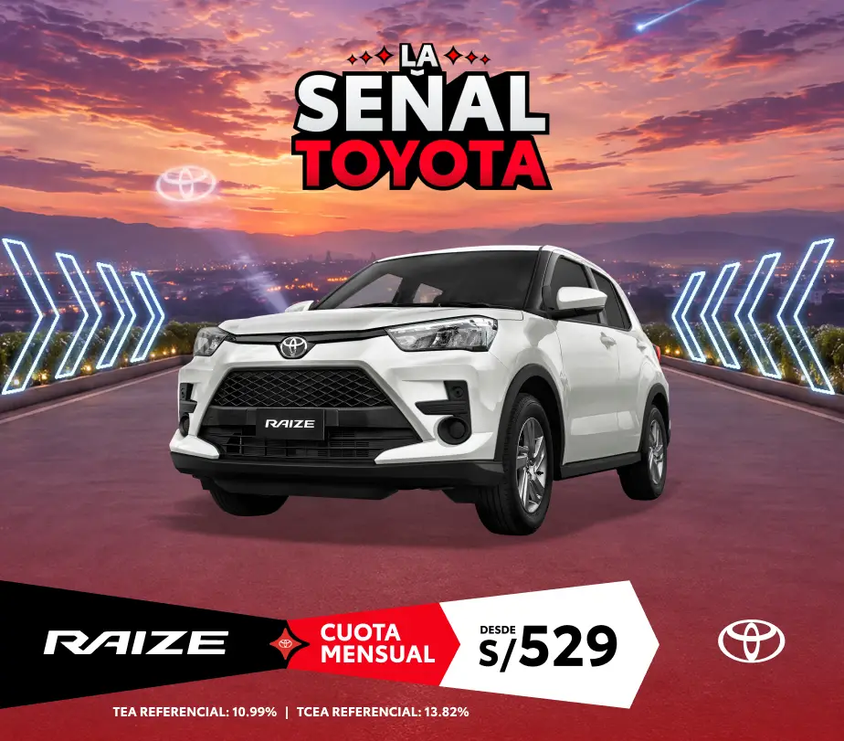 RAIZE SETIEMBRE 2026