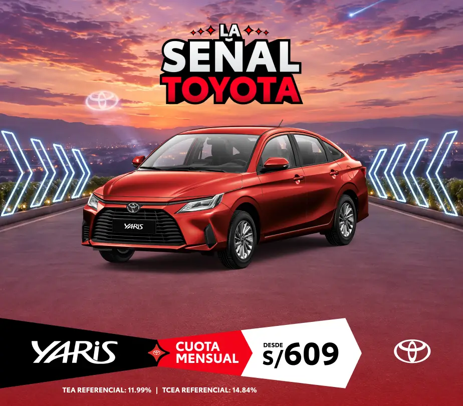 YARIS SEDÁN SETIEMBRE 2026
