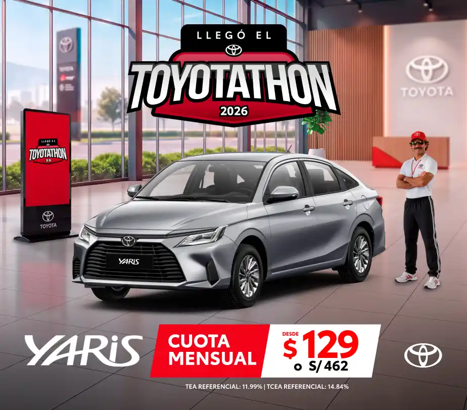 YARIS SEDÁN OCTUBRE 2026