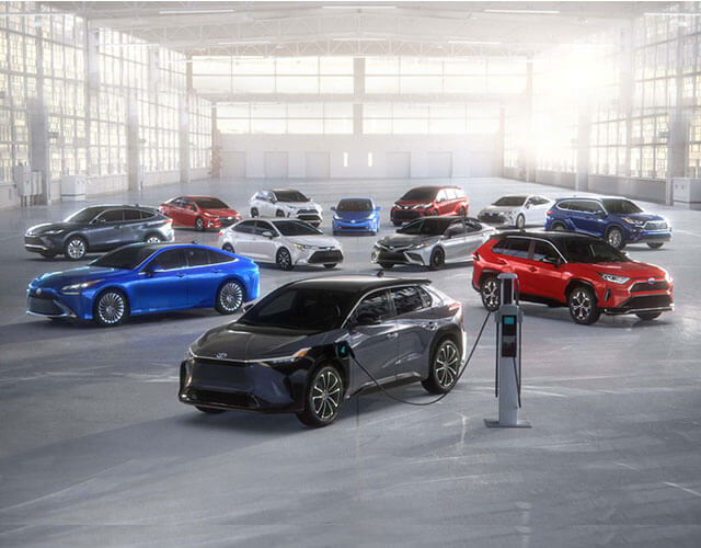 Modelos de vehículos eléctricos Toyota
