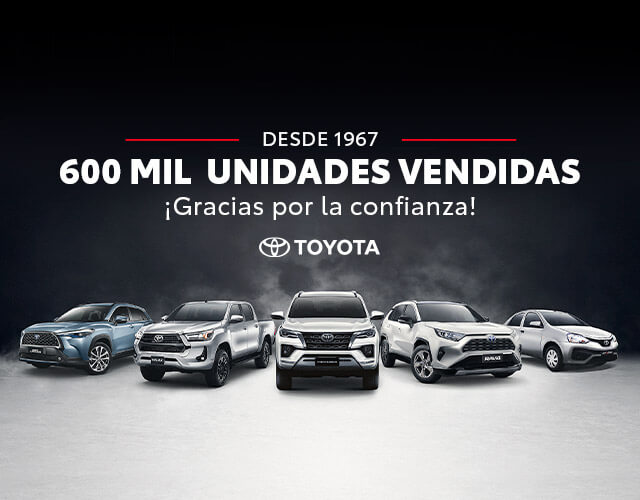 Más de 600 mil unidades vendidas por Toyota del Perú desde 1967